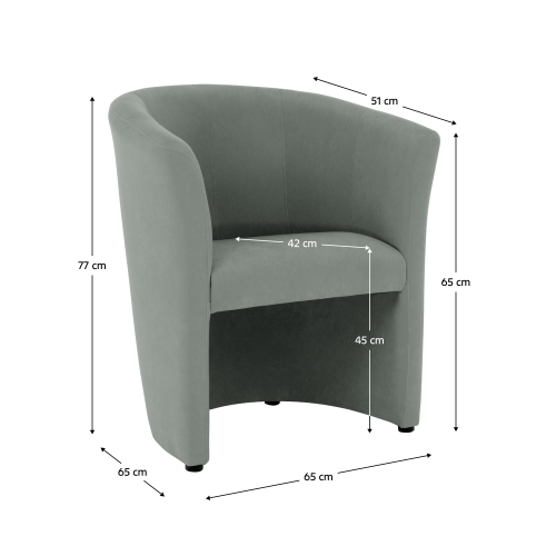 Klubové kreslo CUBA