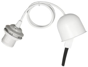 Zawiesie białe 70cm do lampy wiszącej E27