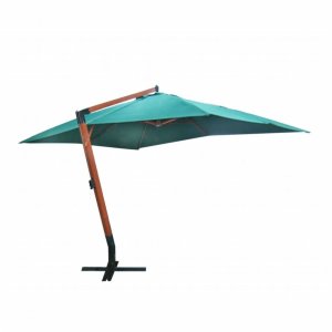 vidaXL Plovoucí slunečník Melia 300 x 400 cm zelený