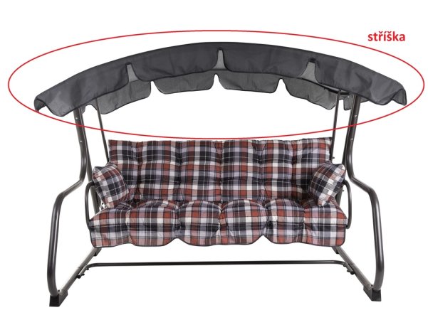 Strieška k hojdačke RAVENNA - POSLEDNÝ KUS