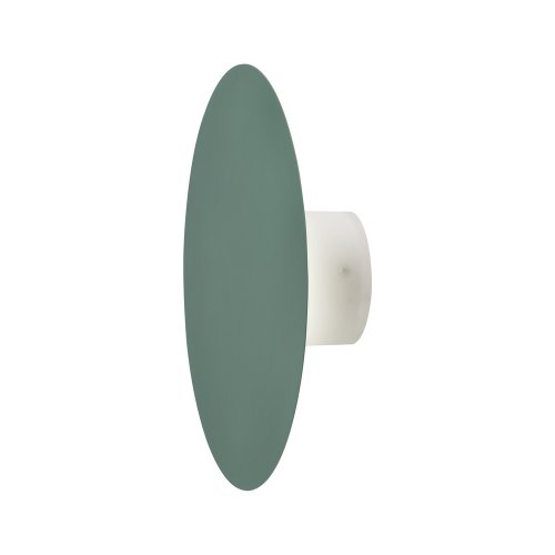Zelená kovová LED nástenná lampa 6W 250mm Holar Ledea