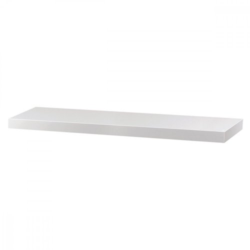 Nástěnná polička 90 cm P-013 - BAREVNÁ VARIANTA: Bílá