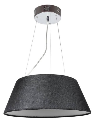 Stropní lampa Gusto kulatá 19W LED černá