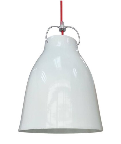 Stropná lampa Pensilvania s e27 žiarovkou v bielej farbe