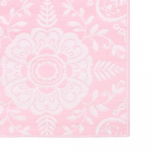 Venkovní koberec růžová PP Dekorhome