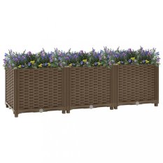 Vyvýšený záhon 120x40x38 cm PP Dekorhome