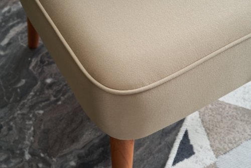 Kreslo ušiak Layla - Cream