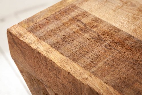Odkládací stolek ZEUS Dekorhome - DEKOR: Mangovníkové dřevo