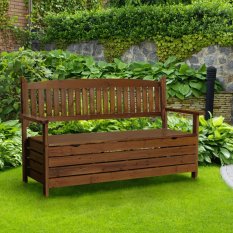 Záhradná lavička AMULA s úložným priestorom