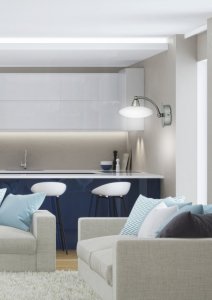 Nástenná lampa 1X40W G9 saténový nikel+biele sklo ELISA