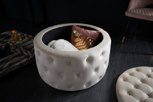 Chesterfield taburet ZETHOS Dekorhome