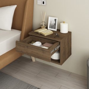 Noční stolek Ribes - Walnut