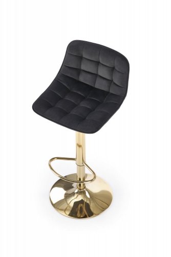 Barová židle H120 - BAREVNÁ VARIANTA: Černá