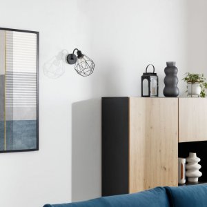 Bendinni 19x30x26cm nástenné svietidlo 1 čierny