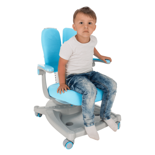 Dětská rostoucí židle ABIGAIL - BAREVNÁ VARIANTA: Modrá