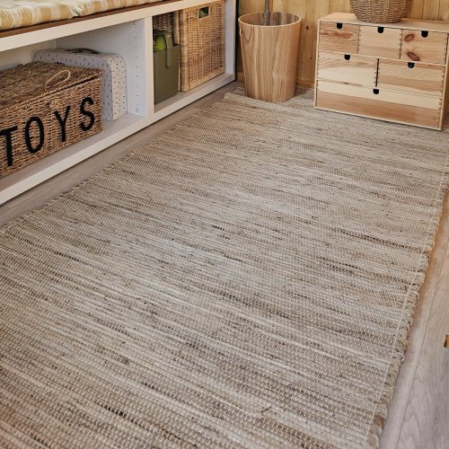 Kusový koberec Handloom 105962 Dhaka Grey Brown 190x280 cm