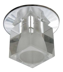 Stropní svítidlo SK-06 CH G4 s chromovým rámem. strop. konstantní krystal 20w g4