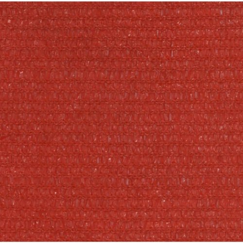 Stínící plachta obdélníková HDPE 2,5 x 5 m Dekorhome - BAREVNÁ VARIANTA: Červená