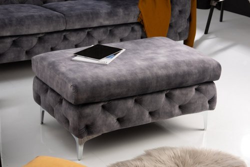 Chesterfield taburet ZETHOS Dekorhome