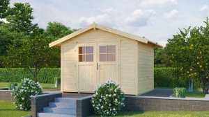 Dřevěný zahradní domek 122