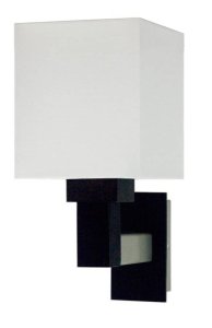 Nástěnná lampa 1x60W E27 dřevěná se stříbrným stínidlem Favorita