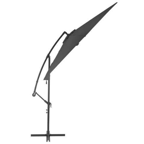 Závěsný slunečník Ø 300 cm - BAREVNÁ VARIANTA: Bílá