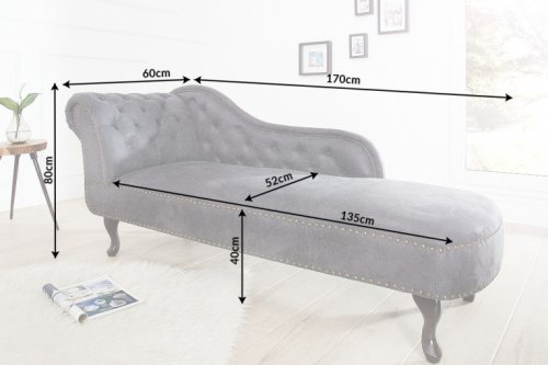 Chesterfield lenoška ZETHOS Dekorhome