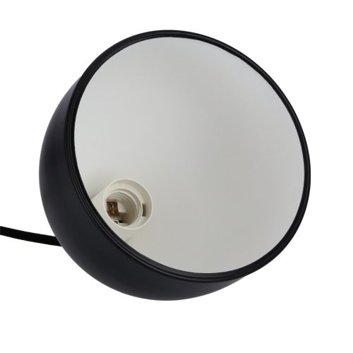 Závesná lampa Ystad 170mm LEDEA E27 40W kovová čierna