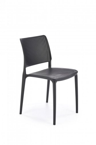 Stohovatelná jídelní židle K514 - BAREVNÁ VARIANTA: Černá