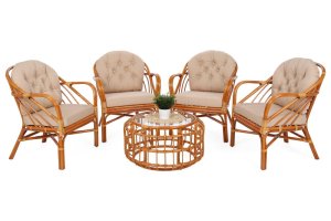 Zahradní sedací souprava 5 ks