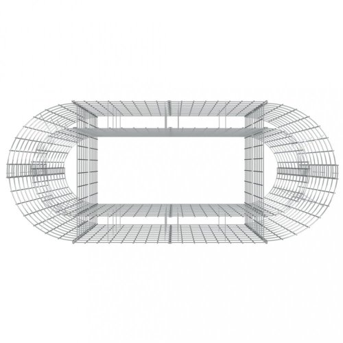 Gabionový vyvýšený záhon Dekorhome - ROZMĚR: 500x100x50 cm