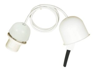 Zawiesie białe do lampy wiszącej E27
