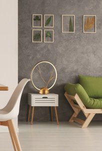 Stolová lampa Davos Ledea Gold Metal LED