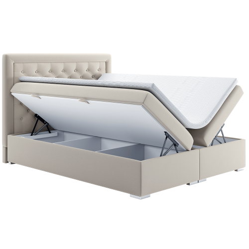 Boxspringová posteľ DORMAN - ROZMER LÔŽKA: 160 x 200 cm