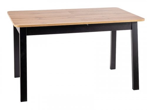 Rozkladací jedálenský stôl IKAR - BAREVNÁ VARIANTA: Čierna