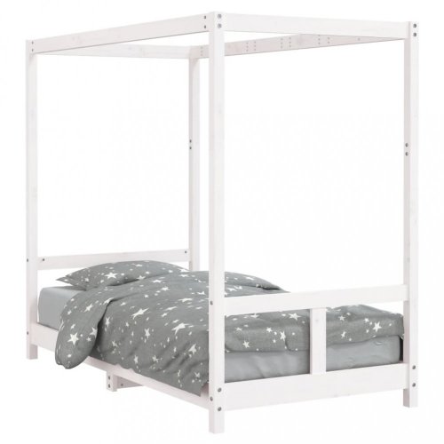Detská posteľ s nebesami Dekorhome - ROZMER LÔŽKA: 90 x 190 cm