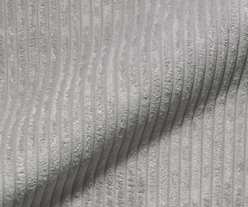 Boxspring postel Dream-Well manšestr stříbrnošedá 200x200 cm