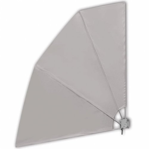 Skládací zástěna proti větru 210 x 210 cm - BAREVNÁ VARIANTA: Krémová