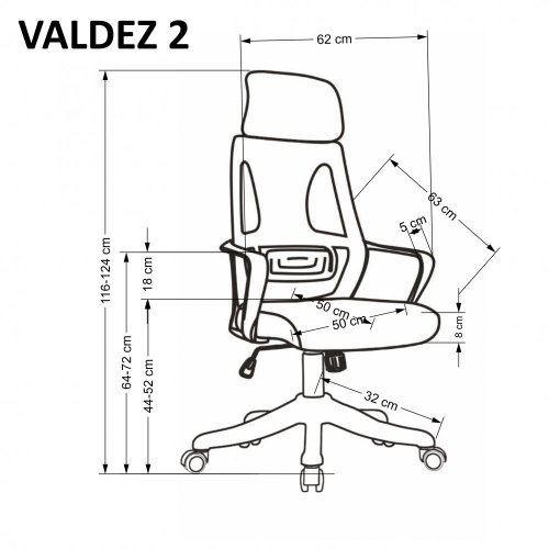 Kancelárska stolička VALDEZ 2