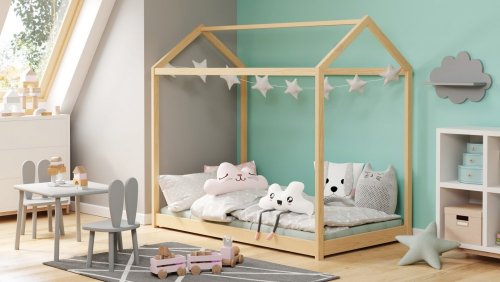 Dětská postel YOGI 80x160 cm - BAREVNÁ VARIANTA: Borovice