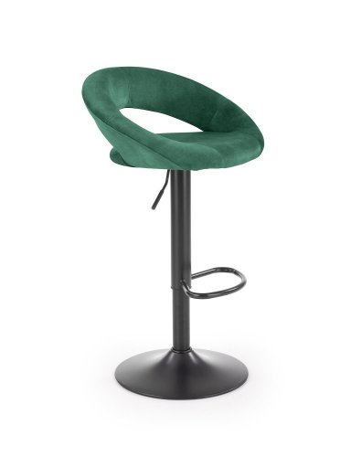 Barová židle H102 - BAREVNÁ VARIANTA: Tmavě zelená