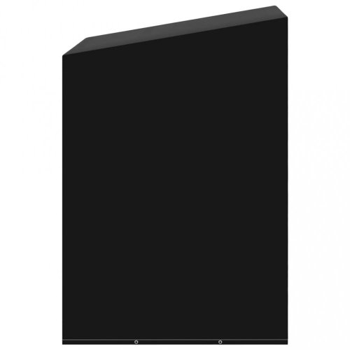 Plachta na záhradnú hojdačku čierna Dekorhome - ROZMER: 135x105x175 cm