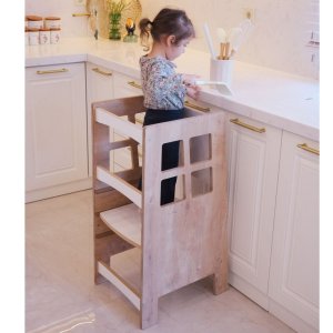 Educational Tower Kule - Brown, White