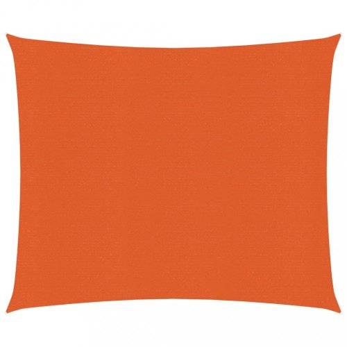 Stínící plachta obdélníková HDPE 2,5 x 3 m Dekorhome - BAREVNÁ VARIANTA: Oranžová