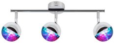 Stropní lampa RGB LED 3x3W