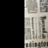 Černá / potisk noviny