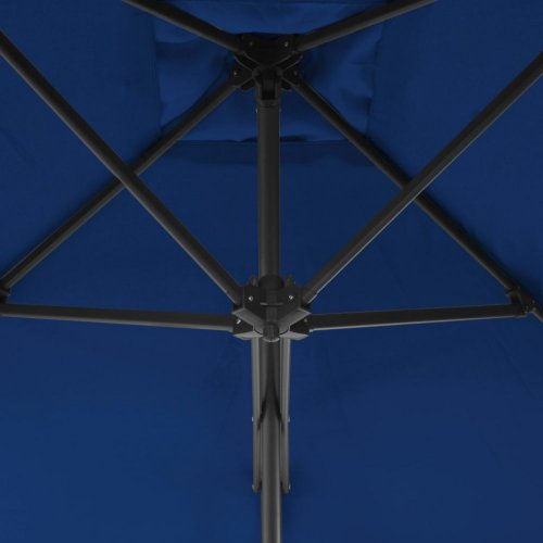 Zahradní slunečník 250x250 cm Dekorhome - BAREVNÁ VARIANTA: Modrá