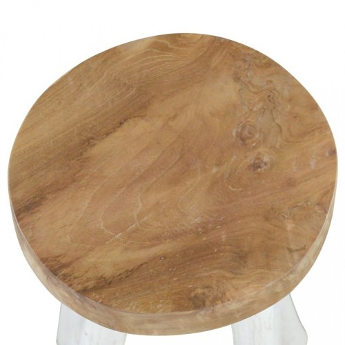 Barová stolička Dekorhome - BAREVNÁ VARIANTA: Prírodné drevo