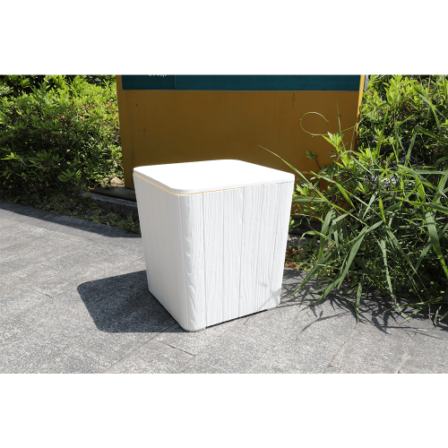 Záhradný stolík / úložný box IBLIS - BAREVNÁ VARIANTA: Biela