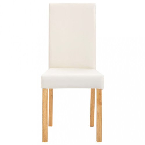 Jedálenská stolička 4 ks umelá koža / drevo Dekorhome - BAREVNÁ VARIANTA: Vínová
